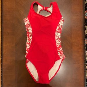 Cute Red Women’s One Piece Swimsuit